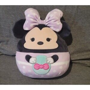 Minnie Mouse Disney Squishmallow Plush Stuffed Animal 10" Excellent Condition